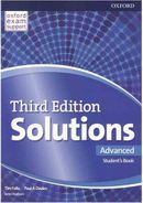 کتاب Solutions Advanced 3rd S B+W B+DVD