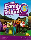 کتاب American Family and Friends 2nd 5 SB+WB+CD+DVD
