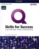 Q Skills for Success 3rd Intro Listening and Speaking +DVD