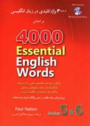 کتاب ۴۰۰۰ واژه کلیدی در زبان انگلیسی (۵ و ۶) با سی دی
