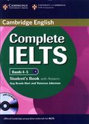 کتاب Complete IELTS bands 4 - 5 student's book with answers