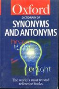 oxford synonyms and antonyms