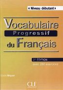 Vocabulaire Progressif du Francais debutant + CD (زرد)