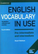 کتاب English Vocabulary in Use pre Intermediate & Intermediate