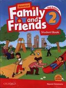 کتاب American Family And Friends (2) (S+W) + CD