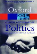 کتاب فرهنگ سیاسی آکسفورد