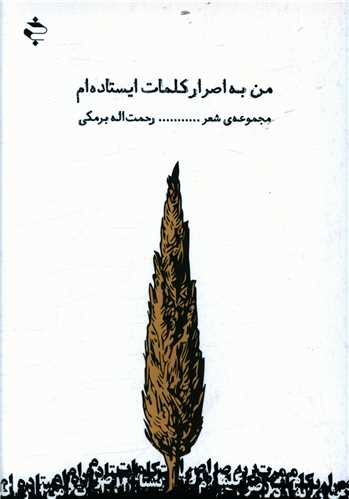 طرح جلد کتاب من به اصرار کلمات ایستادهام: مجموعه شعر (۹۶ - ۸۵) کتاب من به اصرار کلمات ایستادهام: مجموعه شعر (۹۶ - ۸۵)