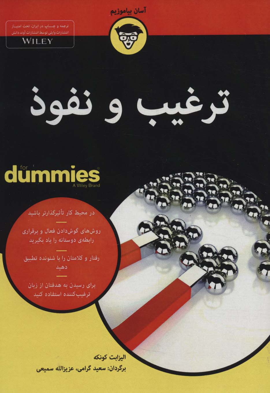 طرح جلد کتاب ترغیب و نفوذ For Dummies کتاب ترغیب و نفوذ For Dummies