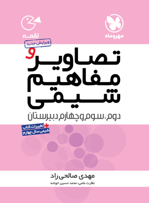 طرح جلد کتاب تصاویر و مفاهیم شیمی لقمه کتاب تصاویر و مفاهیم شیمی لقمه
