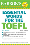 کتاب Essential Words for the TOEFL Sixth Edition