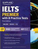 کتاب Kaplan IELTS Premier With 8 Practice Tests (3rd) +CD