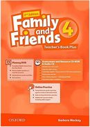 Family and Friends 2nd 4 Teachers Book Plus