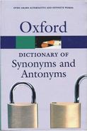 کتاب The Oxford Dictionary of Synonyms and Antonyms third Edition