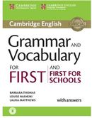 کتاب Grammar and Vocabulary for First and First for School