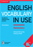 کتاب English Vocabulary in Use Elementary (3rd) +CD
