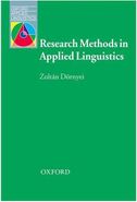 Research Methods in Applied Linguistics