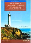کتاب Principles of Language Learning and Teaching 6th