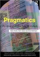 کتاب Pragmatics An Advanced Resource Book for Students