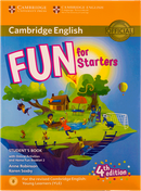 کتاب Fun for Starters Students Book 4th+Home Fun Booklet 2+CD