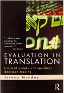 کتاب Evaluation in Translation