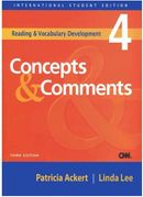 کتاب Concepts and Comments 4 3rd