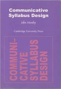 کتاب Communicative Syllabus Design
