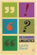 کتاب Beginning Linguistics laurie baver