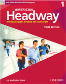 کتاب American Headway 3rd 1 SB+WB+DVD