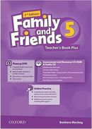 کتاب American Family and Friends 2nd 5 Teachers book+CD