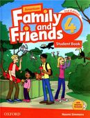 کتاب American Family and Friends 2nd 4 SB+WB+DVD
