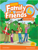 کتاب American Family and Friends 2nd 4 S+W+CD+DVD