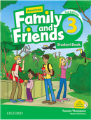 کتاب American Family and Friends 2nd 3 S+W+CD+DVD
