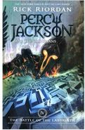 کتاب The Battle of the Labyrinth Percy Jackson and the Olympians 4
